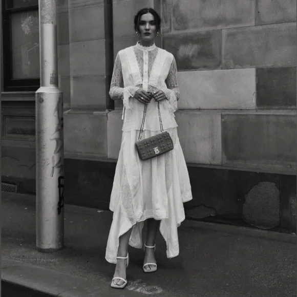 Aje lace blouse Size 4 Like New - Picture 7 of 10